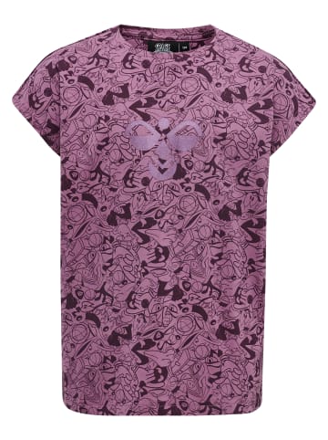 Hummel T-Shirt Flügelärmel Hmlspace Mädchen in BORDEAUX