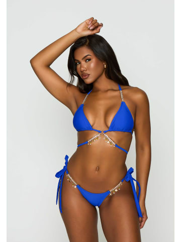 Moda Minx Bikinioberteil Seychelles Triangle Wrap Top in blue