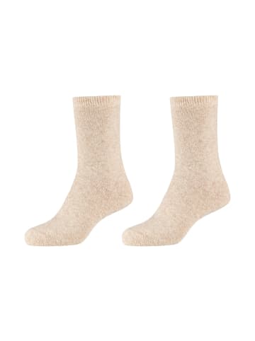 camano Socken 2er Pack warm & cozy in nature melange