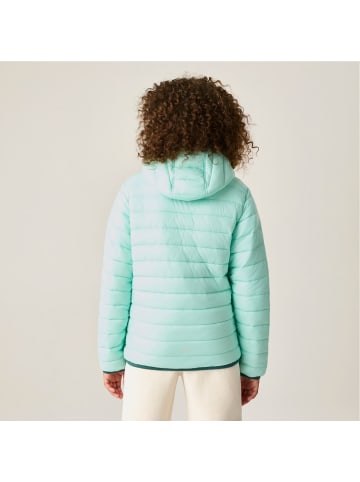 Regatta Marizion Baffle-Jacke / Steppjacke mit Kapuze in blau