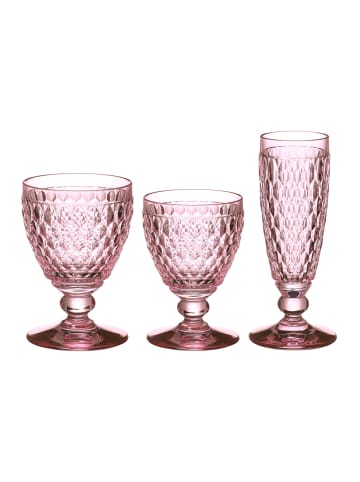 Villeroy & Boch 12er Set Wein- & Sektgläser Boston Coloured in Rot