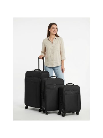 Check.In Sevilla 3.0 4 Rollen Kofferset 3-teilig black