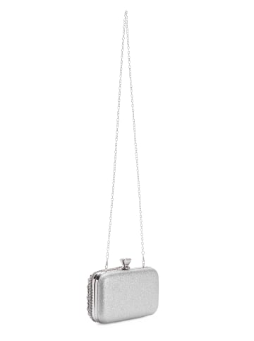 NAEMI Women Clutch in Silver