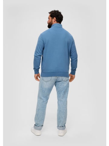 s.Oliver Sweatshirt Jacke in 5402_blau
