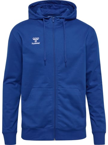 Hummel Hoodie "Go 2.0 Zip Hoodie" in Blau