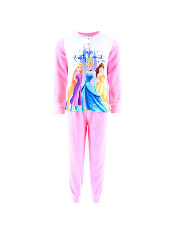 Disney Princess Schlafanzug Fleece Disney Princess in Pink