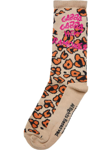 Merchcode Merchcode Socken in leo aop/offwhite