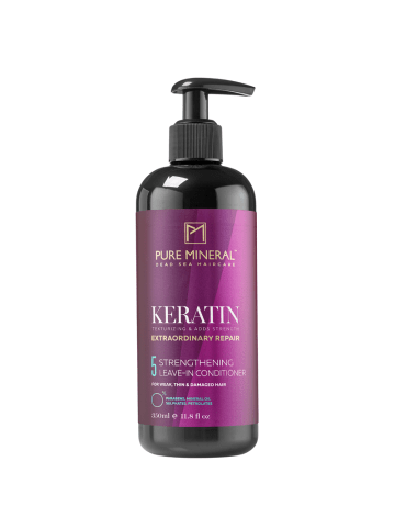PURE MINERAL Keratin-Spülung ohne Ausspülen, 350ml