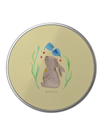 Mr. & Mrs. Panda Kaffeedose Hase Blume ohne Spruch in Gelb Pastell