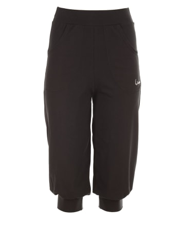 Winshape 3/4-High Waist-Trainingshose WBE12 in schwarz