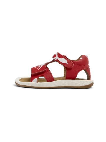 Camper Sandalen " Bicho " in Rot Weiß