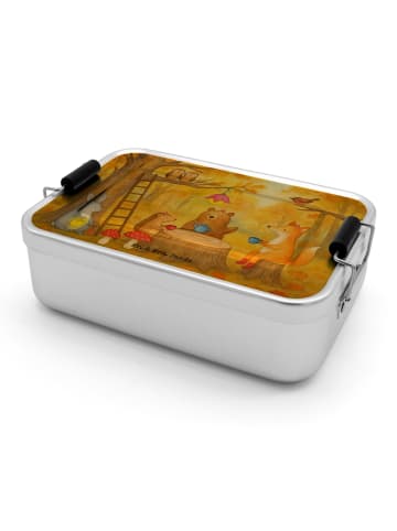 Mr. & Mrs. Panda Lunch Box Waldtiere Picknick Design ohne Spruch in Weiß