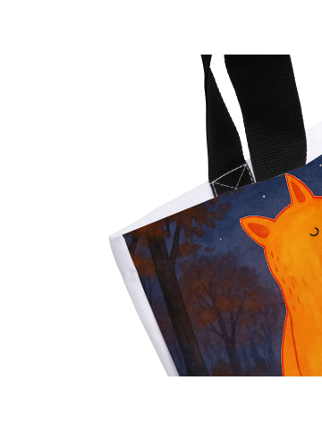 Mr. & Mrs. Panda Tasche Fuchs Laterne Design ohne Spruch in Weiß
