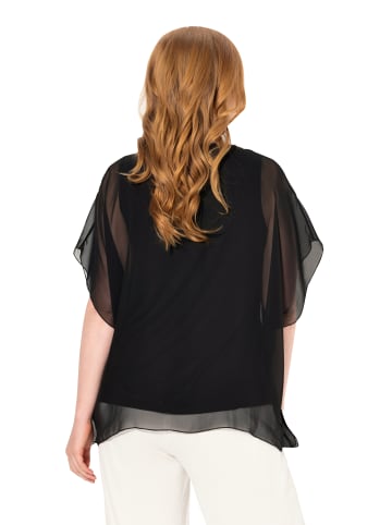 Ulla Popken Bluse in schwarz