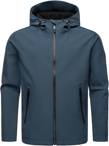 ragwear Softshelljacke Shellwie Warm in Night Blue