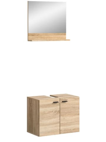ebuy24 Badmöbelset Boston Eiche 57 x 33 cm