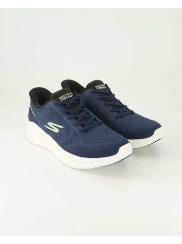 Skechers Slip On Sneaker in Blau