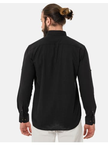 Cipo & Baxx Langarmhemd CH199 in BLACK