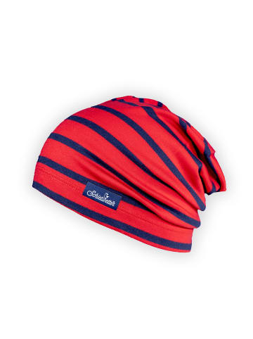 SCHIETWETTER Beanie in red-navy