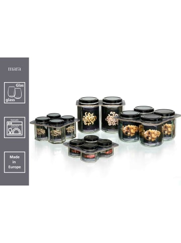 Ritzenhoff & Breker 2er Set Vorratsgläser-Set Mara 770 ml transparent in transparent