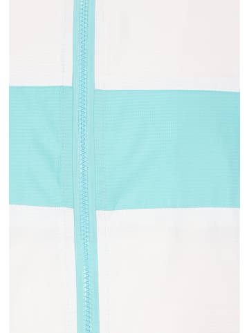 Exide Jacke in Weiss Türkis