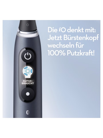 Oral-B Elektrische Zahnbürste "iO Series 9 + Lade-Reiseetui" in Schwarz