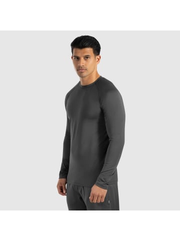 SMILODOX Longsleeve Zeyn in Anthrazit
