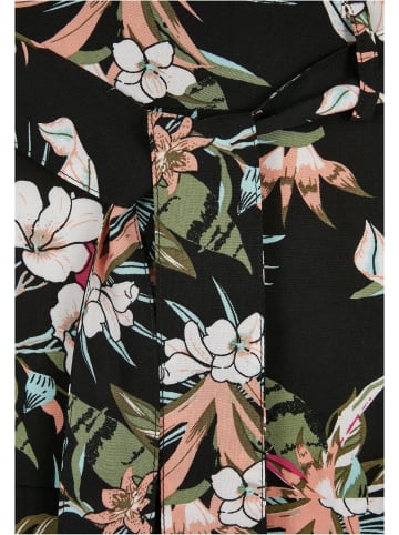 Urban Classics Maxi Skirt in black tropical