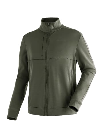 Maier Sports Granni M He-Midlayerjacke el. in Grün2050