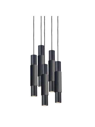 s.LUCE Hängeleuchten-Kombi Crutch Galerieleuchte in Schwarz