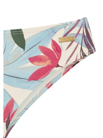 LASCANA Bikini-Hose in creme bedruckt