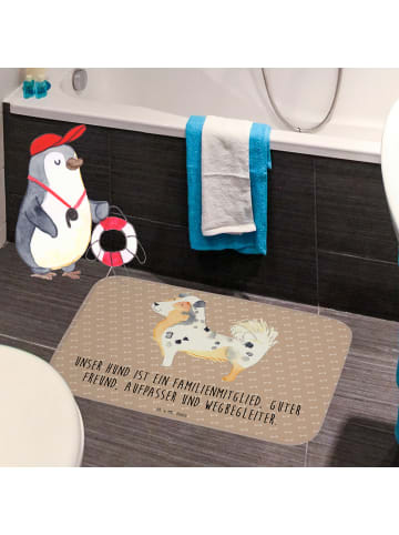 Mr. & Mrs. Panda Badezimmerteppich Hund Australien Shepherd mit ... in Hundeglück