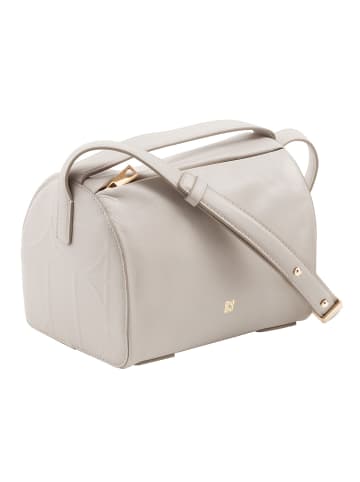 DuDu Up Umhängetasche Leder 19.5 cm pearl grey