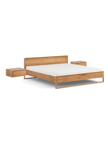 Feldmann-Wohnen Schlafzimmer-Set 3-teilig Wildeiche Natur 269 / 210 / 91cm