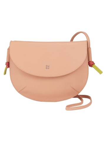 DuDu Skye Umhängetasche Leder 21 cm in flamingo pink