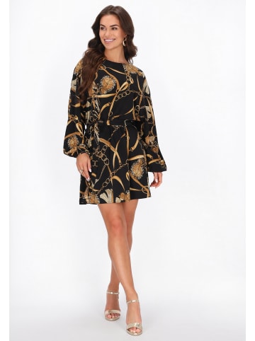 faina Women Dress in black multicolor