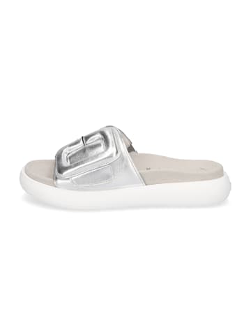 Gabor Fashion Pantolette in Silber