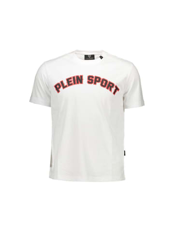 Plein Sport Weiß Baumwolle Herren T-Shirt