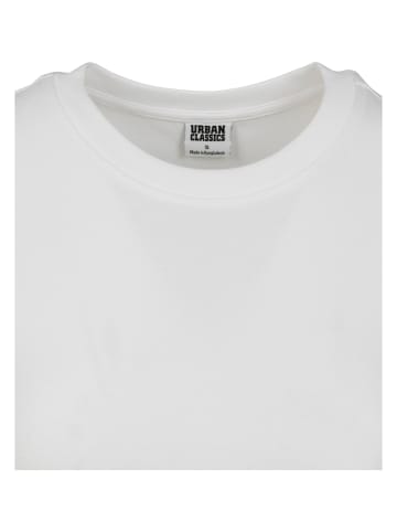 Urban Classics Cropped T-Shirts in white