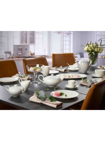 Villeroy & Boch 6er Set Kaffee-/Teeuntertassen Anmut ø 15 cm in weiß