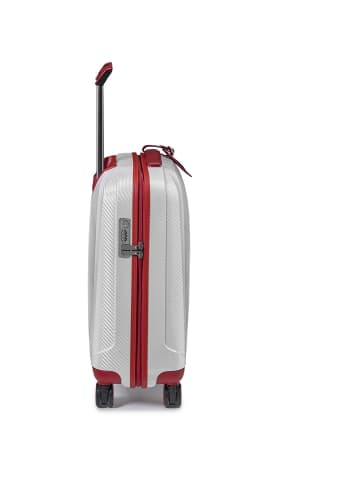 Roncato We Are Glam 4 Rollen Kabinentrolley 55 cm rosso-bianco