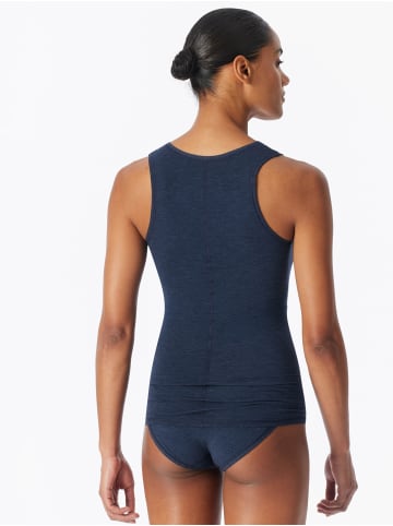 Schiesser Tanktop Personal Fit in nachtblau