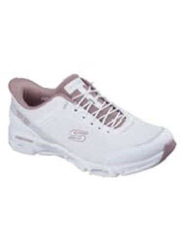 Skechers Damen- Schnürschuhe GLIDE-STEP GRATIFY - EVERYDAY BLISS in Weiß