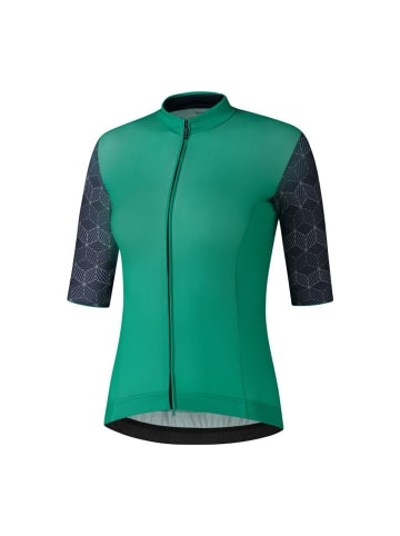 SHIMANO Short Sleeve Jersey W's YURI in grün