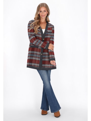 IZIA Women Coat in beige blue