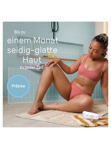 Braun Epilierer "Silk-épil 5-230" in Weiß/Flamingo Pink