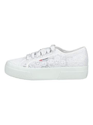 Superga Sneaker in Weiß/Weiß
