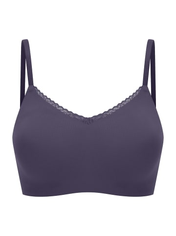 Schiesser Bustier Invisible Soft Lace in Indigo
