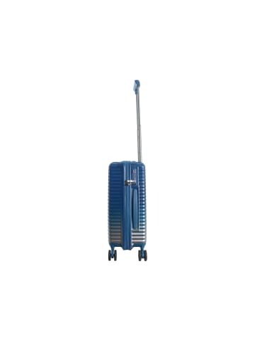 Saxoline SX Blue Elite Trolley TSA Zahlenschloss Spinner 55 cm in blue gradient