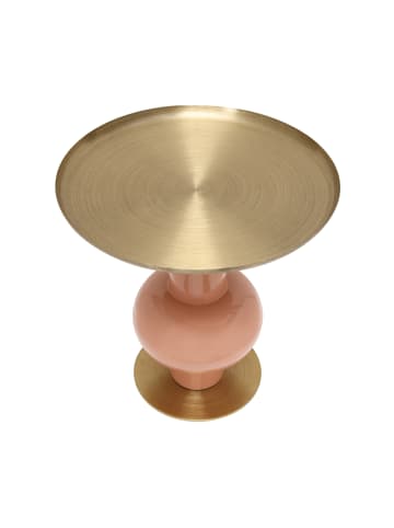 Kayoom Beistelltisch Art Deco 2225 in aprikot - gold